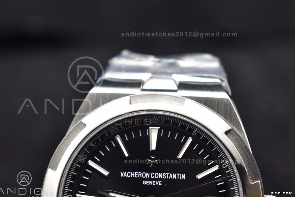 ZF Edition SS 1:1 A Best Bracelet Black Dial on 4500V SportInspired Overseas 926 SS 0727